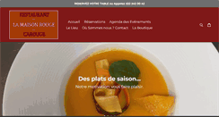 Desktop Screenshot of lamaisonrouge.ch