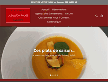 Tablet Screenshot of lamaisonrouge.ch